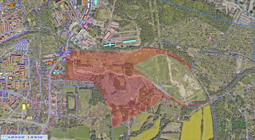 działka na sprzedaż 350237m2 działka Ruda Śląska, Tunkla