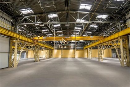 Hala 4925 m² z suwnicami, biuro, ogrzewanie, od zaraz magazyn Warszawa