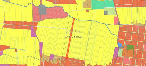 Działka 4,3 ha z mediami i planem zagospodarowania działka Ołtarzew, Nizinna