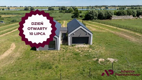Nowoczesny dom 199 m² z widokiem na staw i hektarem działki dom Żukowo