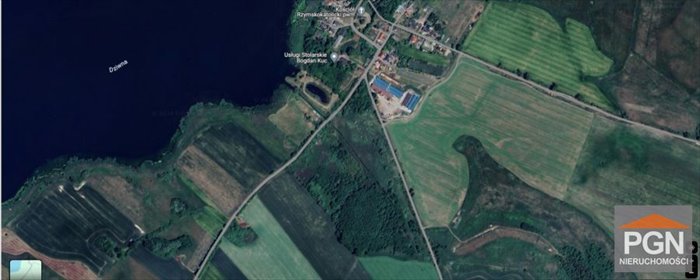 Sprzedam dużą działkę 54 612 m² nad rzeką Dziwną działka Sibin