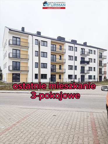 Sprzedam nowoczesne 3-pokojowe mieszkanie 60 m² z komórką i windą mieszkanie Margonin