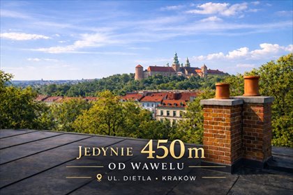 mieszkanie na sprzedaż 62m2 mieszkanie Kraków, Stare Miasto, Józefa Dietla