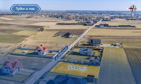 działka na sprzedaż 984m2 działka Pińczyce, Stawowa