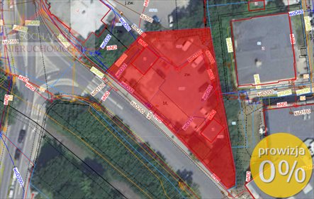 Działka deweloperska 1458 m² - centrum Lubania działka Lubań
