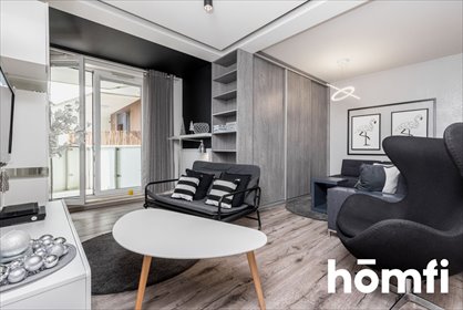 Nowoczesne studio z balkonem, blisko metra i Galerii mieszkanie Warszawa, Mokotów, Wita Stwosza