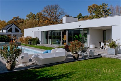 Nowoczesny dom z basenem, 188 m², garaż, smart home dom Góraszka