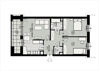 mieszkanie na sprzedaż 61m2 mieszkanie Lublin, Dziesiąta, Wyścigowa