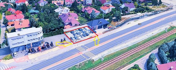 działka na wynajem 389m2 działka Rzeszów, Warszawska