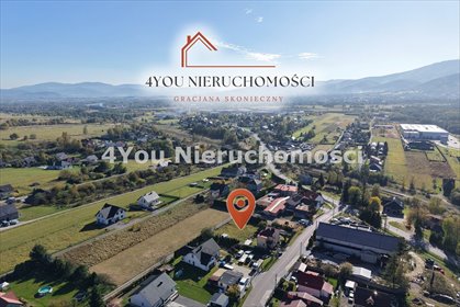 Sprzedam działkę 813 m² z widokiem na góry w Wilkowicach działka Wilkowice