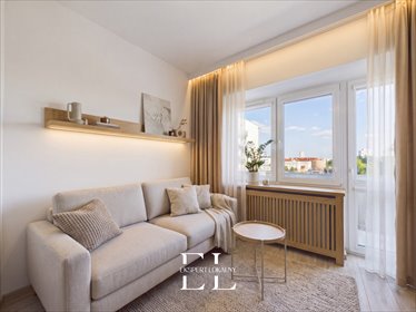Do sprzedania 2-pokojowe mieszkanie 37 m² z panoramicznym widokiem na Pragę mieszkanie Warszawa, Praga-Północ Nowa Praga, Kameralna