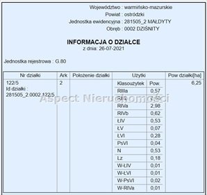 Działka inna na sprzedaż Dziśnity 62 500m2 Foto 4
