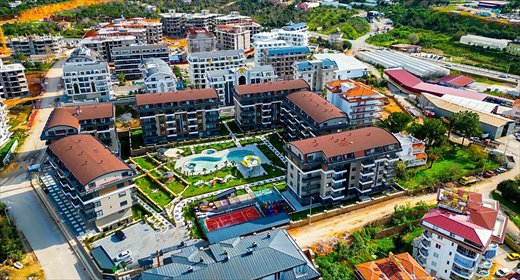 Widok na morze i zamek! 85 m² apartament w Oba mieszkanie Alanya, Oba, Alanya, Antalya