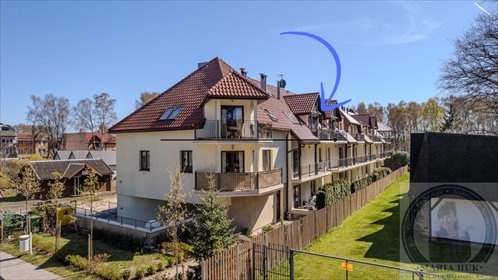 Dwupoziomowe 52,5 m² z dużym balkonem - las i garaż mieszkanie Łukęcin, Słoneczna