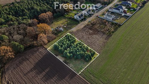 działka na sprzedaż 1805m2 działka Rosnówko, Stawnego