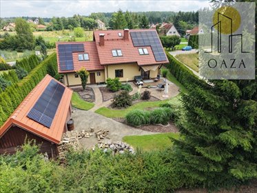 Przestronny dom 180 m² z kominkiem i garażem w Purda. dom Purda