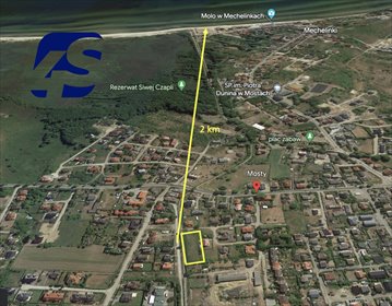 działka na sprzedaż 1634m2 działka Mosty, Spacerowa