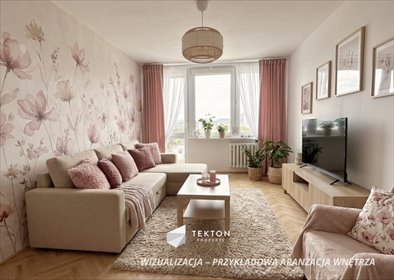 38 m² - 2 pokoje z balkonem i galerią w Gdańsku mieszkanie Gdańsk, Przymorze, Obrońców Wybrzeża