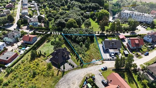 Działka 1337 m² w Trąbkach Wielkich, media, plan zabudowy - polecam! działka Trąbki Wielkie