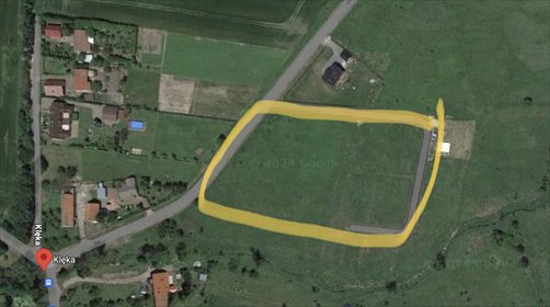 działka na sprzedaż 800m2 działka Miękinia