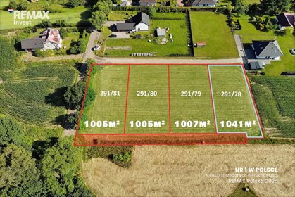 Działka budowlana 1041 m² z pełnym uzbrojeniem i dojazdem działka Pogwizdów, Zachodnia