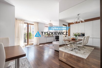 Przestronne 4-pokoje z tarasem w spokojnym lesie mieszkanie Gdynia, Mały Kack, Leśna