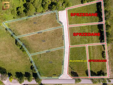 działka na sprzedaż 888m2 działka Franciszków