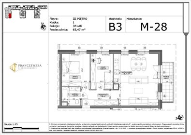 mieszkanie na sprzedaż 65m2 mieszkanie Lublin, Ponikwoda