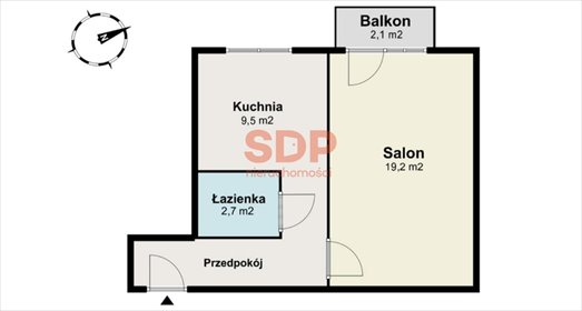 Warszawa, Grochów, 37,09 m2 – potencjał do własnej aranżacji mieszkanie Warszawa, Wspólna Droga