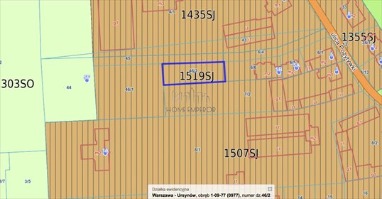 Sprzedam działkę 422 m² z warunkami zabudowy w Ursynowie działka Warszawa, Ursynów, Jeziorki, Pozytywki