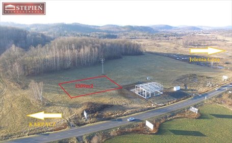 działka na sprzedaż 1506m2 działka Mysłakowice, Mysłakowice
