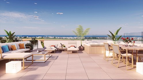 Nowoczesne mieszkanie 65 m² z tarasem i basenem - polecam! mieszkanie Pilar de la Horadada, Costa Blanca