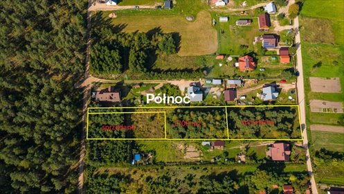 działka na sprzedaż 1700m2 działka Załuki