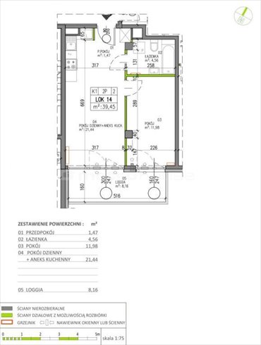mieszkanie na sprzedaż 39m2 mieszkanie Warszawa, Białołęka
