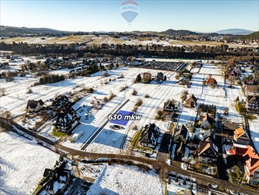 działka na sprzedaż 630m2 działka Szaflary, Rola Galicowa