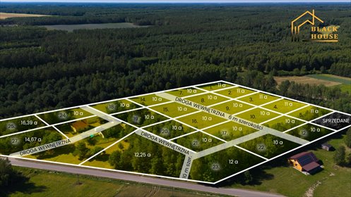 Działki budowlane 1100 m² - potencjał inwestycyjny działka Nowy Skrobów