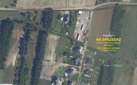 działka na sprzedaż 1153m2 działka Sadków, Sadków