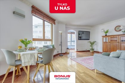 Przestronny apartament 125m² z panoramicznym widokiem mieszkanie Warszawa, Śródmieście, Zygmunta Słomińskiego