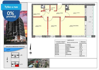 Zapraszam do obejrzenia przestronnego 4-pokojowego mieszkania w centrum Bydgoszczy mieszkanie Bydgoszcz, Centrum, Toruńska