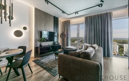 Nowoczesne 2-pokojowe z panoramicznym widokiem na Warszawę mieszkanie Warszawa, Wola, Marcina Kasprzaka