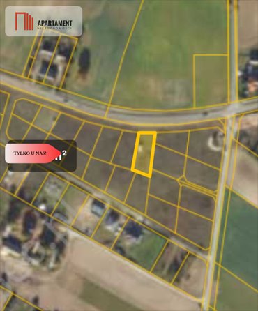 działka na sprzedaż 1224m2 działka Stronno, Swobodna