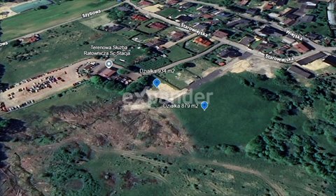 działka na sprzedaż 879m2 działka Łaziska Górne, Starowiejska