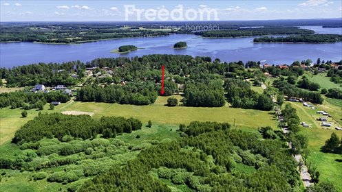Polecam działkę rekreacyjną 1114 m² blisko Jeziora Jeziorak działka Siemiany