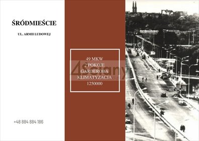 mieszkanie na sprzedaż 49m2 mieszkanie Warszawa, Śródmieście, Aleja Armii Ludowej