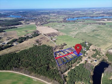 Do sprzedania działka 1000 m² w Szteklin, lasy i jeziora działka Lubichowo, Szteklin, Zielonogórska