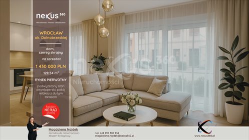 dom na sprzedaż 130m2 dom Wrocław, Leśnica, Leśnica