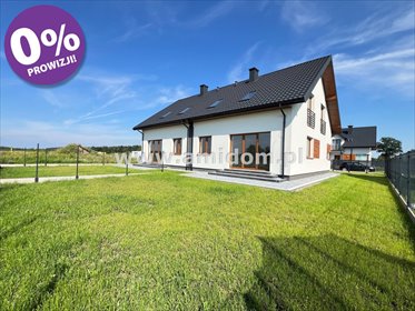 Zapraszam do nowoczesnego bliźniaka 127 m² z garażem i dużym ogrodem dom Stare Grabie