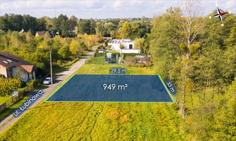 działka na sprzedaż 949m2 działka Częstochowa, Stradom, Łubinowa