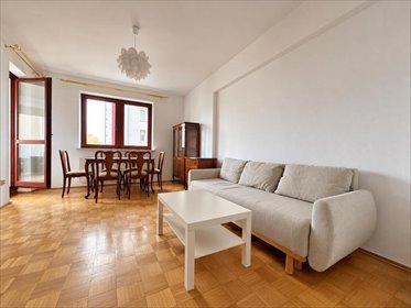 Wynajmę jasne 53 m² mieszkanie na Mokotowie z loggią mieszkanie Warszawa, Mokotów, Ksawerów