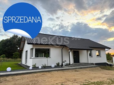 Nowoczesny dom parterowy z lasem, 115 m2, gotowy! dom Chełstówek